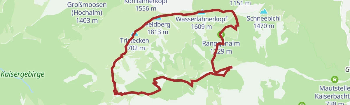 Route map: Koasa Trail Etappe 2